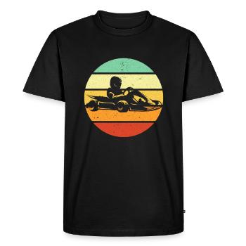 GoKart - Kartsport - Kart - Go Kart - T-shirt Premium bio Homme - noir - Devant - Nico (187cm)