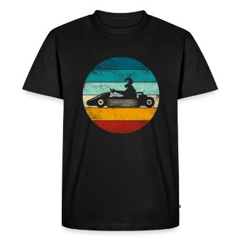 GoKart - Kartsport - Kart - Go Kart - T-shirt Premium bio Homme - noir - Devant - Nico (187cm)