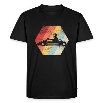 Go Kart Driver - Course de pilote de kart - T-shirt Premium bio Homme - noir - Devant - Nico (187cm)