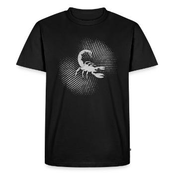 Scorpion - T-shirt Premium bio Homme - noir - Devant - Nico (187cm)