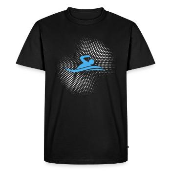 Nager - T-shirt Premium bio Homme - noir - Devant - Nico (187cm)