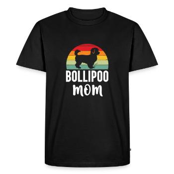 Bollipoo Chien Race De Chien Cadeau Chien Bollipoo - T-shirt Premium bio Homme - noir - Devant - Nico (187cm)