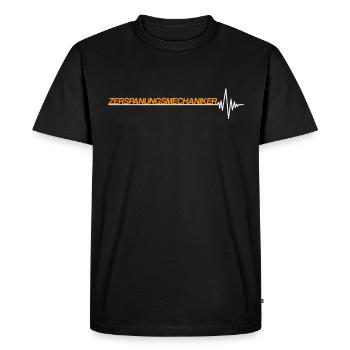 Opérateur de machine de découpe - T-shirt Premium bio Homme - noir - Devant - Nico (187cm)