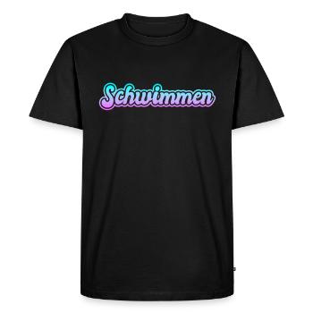 Nager - T-shirt Premium bio Homme - noir - Devant - Nico (187cm)