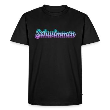 Nager - T-shirt Premium bio Homme - noir - Devant - Nico (187cm)