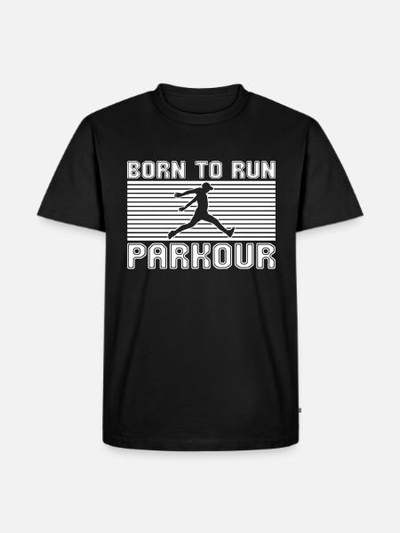 Parkour - Men's Premium Organic T-Shirt - black