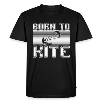 Kite Surf - T-shirt Premium bio Homme - noir - Devant - Nico (187cm)