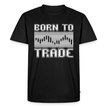 Commerce - T-shirt Premium bio Homme - noir - Devant - Nico (187cm)