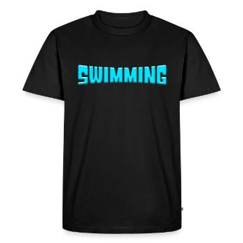Nager - T-shirt Premium bio Homme - noir - Devant - Nico (187cm)