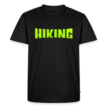 Wander - Men's Premium Organic T-Shirt - black - Front - Nico (187cm)