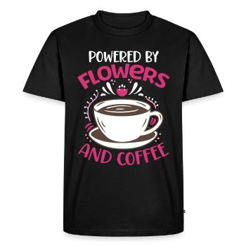 Florist Floristry Flowers Florist - Men's Premium Organic T-Shirt - black - Front - Nico (187cm)