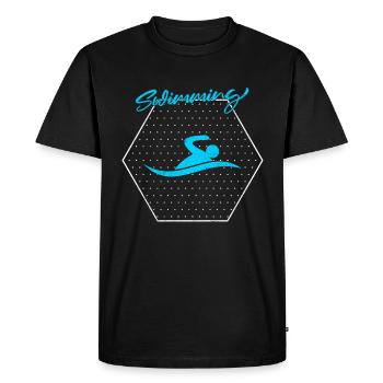 Nager - T-shirt Premium bio Homme - noir - Devant - Nico (187cm)