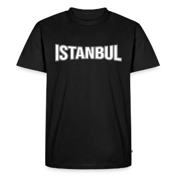 Istanbul - T-shirt Premium bio Homme - noir - Devant - Nico (187cm)