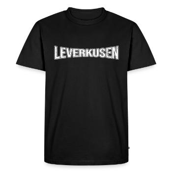 Leverkusen - T-shirt Premium bio Homme - noir - Devant - Nico (187cm)
