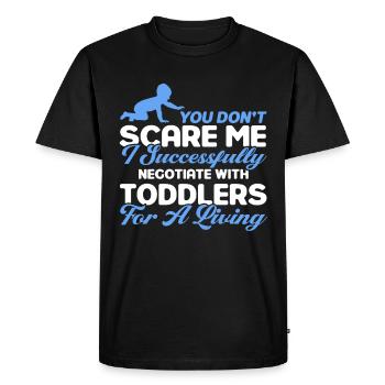 Baby-sitter Gift Babysitting Meilleure baby-sitter - T-shirt Premium bio Homme - noir - Devant - Nico (187cm)