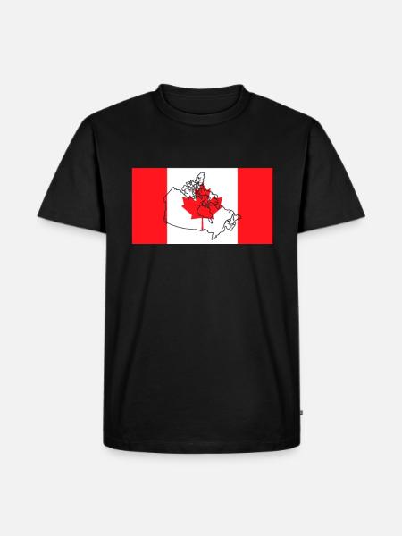 Canada - T-shirt Premium bio Homme - noir