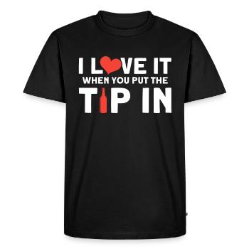 Barman Gift Mixologist Saying Bar - T-shirt Premium bio Homme - noir - Devant - Nico (187cm)