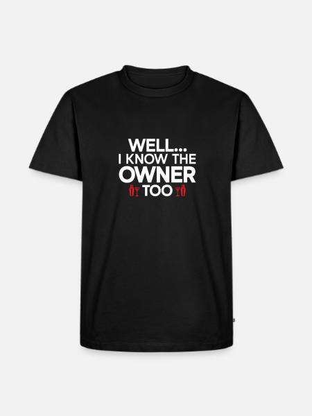Bartender Gift Mixologist Saying Bar - Men's Premium Organic T-Shirt - black