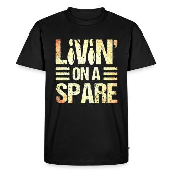Bowling Team Bowlers Bowling - Men's Premium Organic T-Shirt - black - Front - Nico (187cm)
