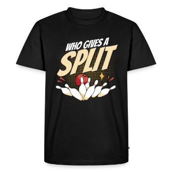 Bowling Team Bowlers Bowling - Men's Premium Organic T-Shirt - black - Front - Nico (187cm)