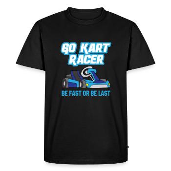 Go-Kart Go Karting Go-Karting Go-Kart Racing - Men's Premium Organic T-Shirt - black - Front - Nico (187cm)