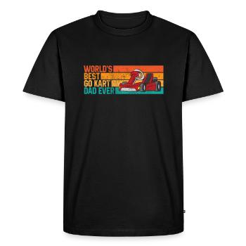Go-Kart Go Karting Go-Karting Go-Kart Racing - Men's Premium Organic T-Shirt - black - Front - Nico (187cm)