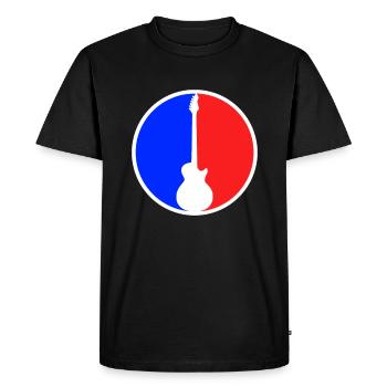 Logo d’Egitarre - T-shirt Premium bio Homme - noir - Devant - Nico (187cm)