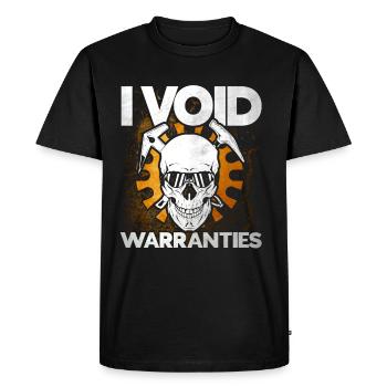 Mechanic Garage Gift for Mechanics - Men's Premium Organic T-Shirt - black - Front - Nico (187cm)