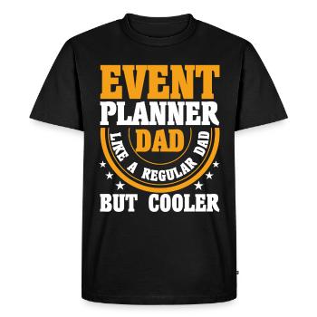 Event Planner Wedding Planner Event Manager - Men's Premium Organic T-Shirt - black - Front - Nico (187cm)