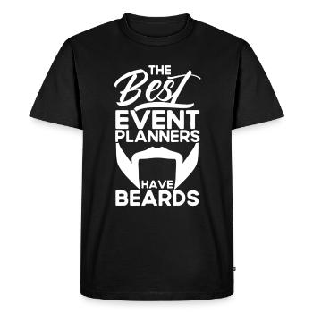 Event Planner Wedding Planner Event Manager - Men's Premium Organic T-Shirt - black - Front - Nico (187cm)