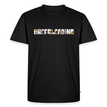 Cheerleading - T-shirt Premium bio Homme - noir - Devant - Nico (187cm)