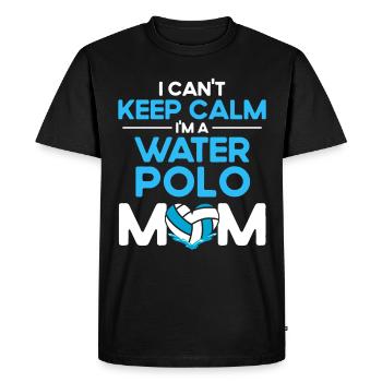 Water Sports Polo Polo Swimming - Men's Premium Organic T-Shirt - black - Front - Nico (187cm)