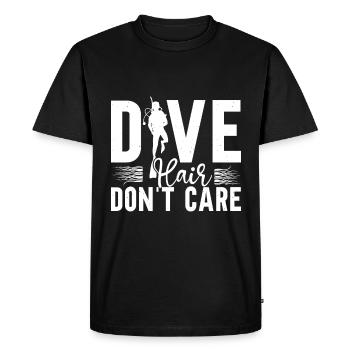 Cadeau de plongée sous-marine Plongeur sous-marin - T-shirt Premium bio Homme - noir - Devant - Nico (187cm)