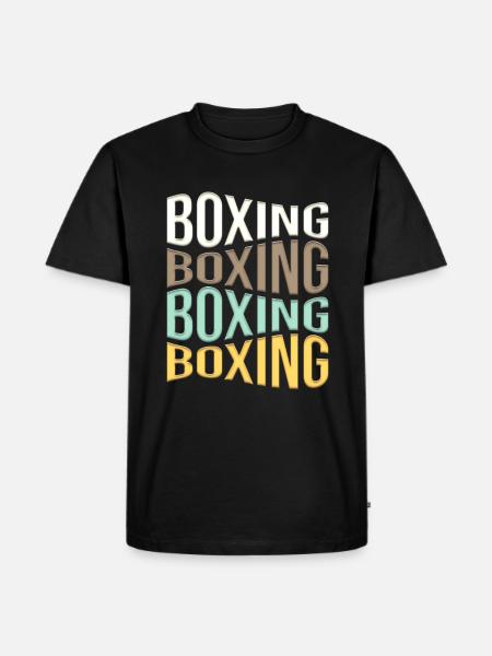 Boxing - Men's Premium Organic T-Shirt - black