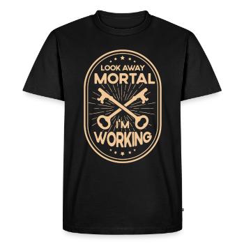 Locksmith Lock Picking Employee Locksmith - Men's Premium Organic T-Shirt - black - Front - Nico (187cm)