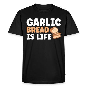 Pain Cuisson Cadeau Boulangerie Citation Boulanger - T-shirt Premium bio Homme - noir - Devant - Nico (187cm)