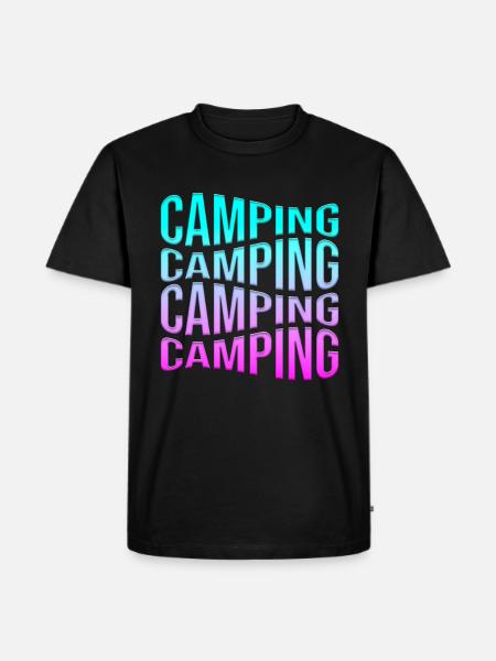 camp - T-shirt Premium bio Homme - noir