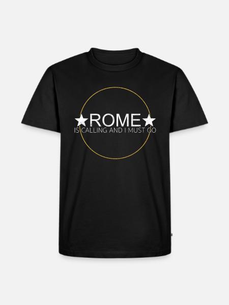 Dicton de Rome - T-shirt Premium bio Homme - noir
