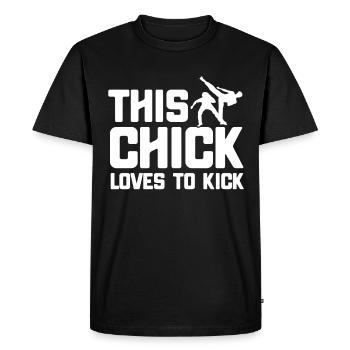 Capoeira Gift Brazil Martial Arts Capoeira - Men's Premium Organic T-Shirt - black - Front - Nico (187cm)