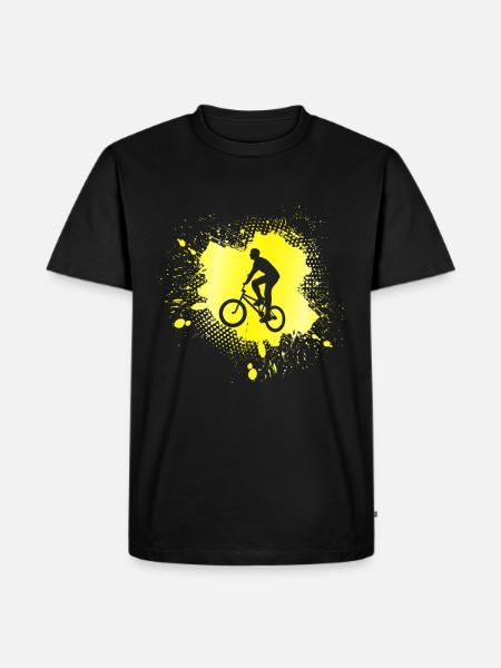 bmx - Männer Premium Bio T-Shirt - Schwarz