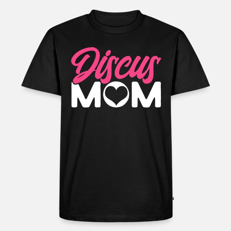 Diskuswerfen Diskuswerfer Geschenk - Männer Premium Bio T-Shirt - Schwarz