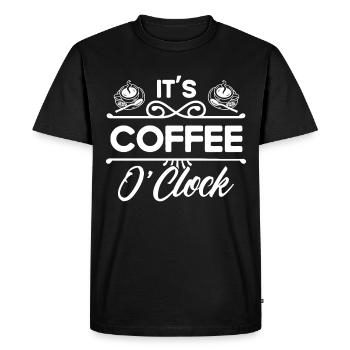 Barista Gift Idea Coffee Lover Coffee Brewing - Men's Premium Organic T-Shirt - black - Front - Nico (187cm)