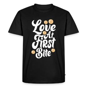 Arepas Citation Drôle Colombien Cuisine Vénézuélienne Arepa - T-shirt Premium bio Homme - noir - Devant - Nico (187cm)