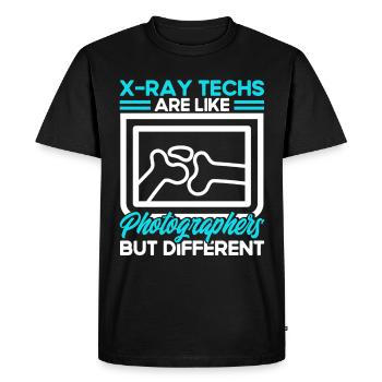 Radiology Radiologist Radiology Technician - Men's Premium Organic T-Shirt - black - Front - Nico (187cm)