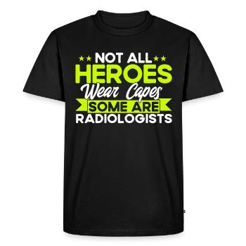 Radiology Radiologist Radiology Technician - Men's Premium Organic T-Shirt - black - Front - Nico (187cm)