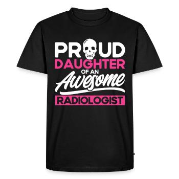 Radiology Radiologist Radiology Technician - Men's Premium Organic T-Shirt - black - Front - Nico (187cm)