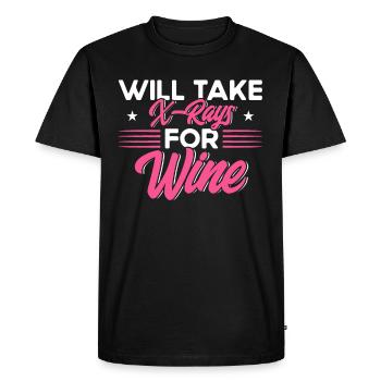 Radiology Radiologist Radiology Technician - Men's Premium Organic T-Shirt - black - Front - Nico (187cm)