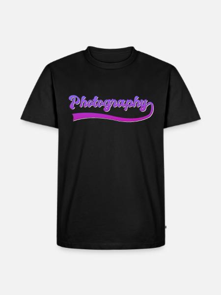 Photography - Men's Premium Organic T-Shirt - black