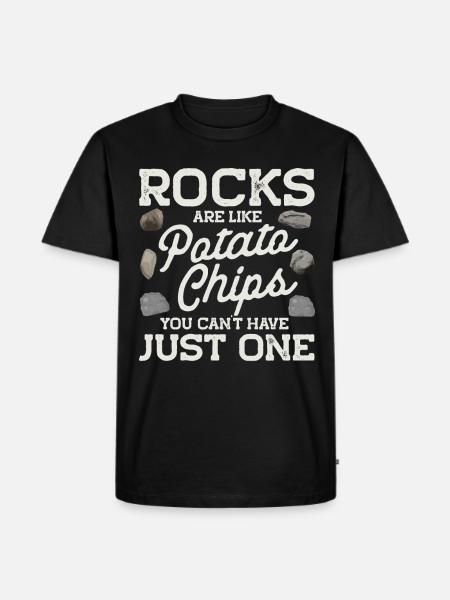 Rock Collecting Geology Geologist - Men's Premium Organic T-Shirt - black