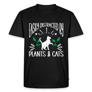 Plant Gardening Gardener Landscape Architect - Men's Premium Organic T-Shirt - black - Front - Nico (187cm)